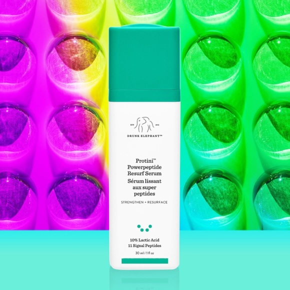 🆕 Drunk Elephant Protini Powerpeptide Resurfacing Serum • Full Size, New In Box - Picture 6 of 15